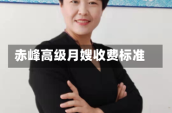 赤峰高级月嫂收费标准