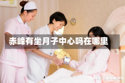 赤峰有坐月子中心吗在哪里