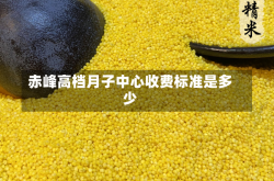 赤峰高档月子中心收费标准是多少