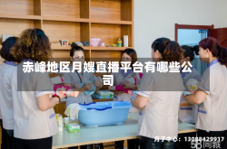 赤峰地区月嫂直播平台有哪些公司