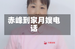 赤峰到家月嫂电话