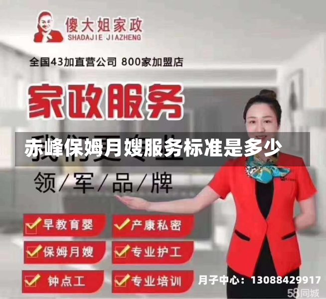 赤峰保姆月嫂服务标准是多少