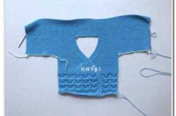 如何手工编织婴儿开衫