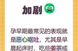 孕反一直恶心怎么办