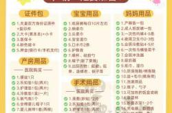 贵州待产包怎么准备