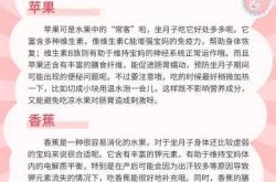 坐月子能吃苹果吗