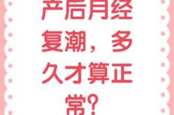产后没有月经是怎么回事