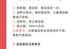 备孕男可吃豆浆吗