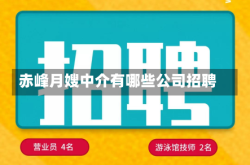 赤峰月嫂中介有哪些公司招聘