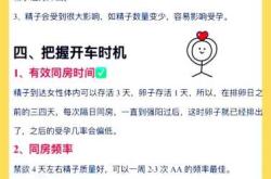 备孕注意事项及提醒有哪些
