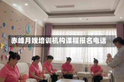 赤峰月嫂培训机构课程报名电话