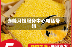 赤峰月嫂服务中心电话号码