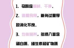 婴儿能不能吃荸荠