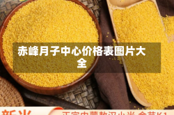 赤峰月子中心价格表图片大全
