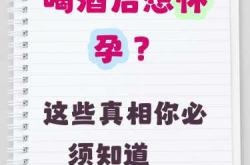 备孕需提前多久忌酒