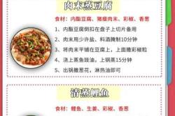 月子减肥食谱有哪些推荐