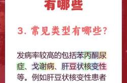 新生儿遗传性代谢疾病有哪些表现