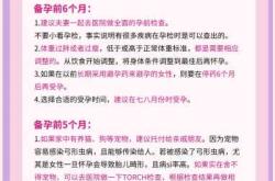 备孕前该做啥有啥注意啥