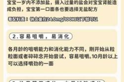 六个月婴儿辅食选什么好