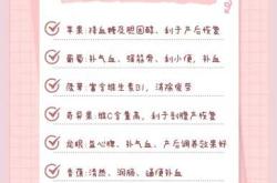 产后30天可以吃水果吗