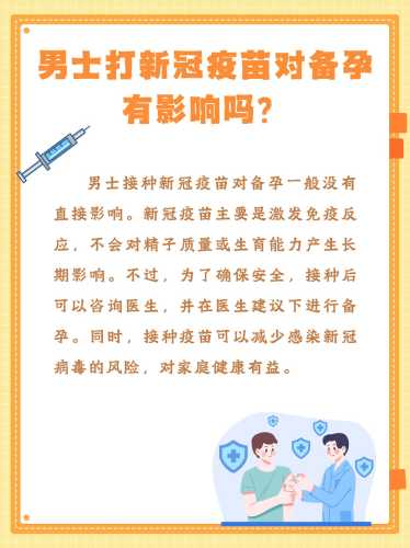 备孕中男女都能打疫苗吗-第1张图片