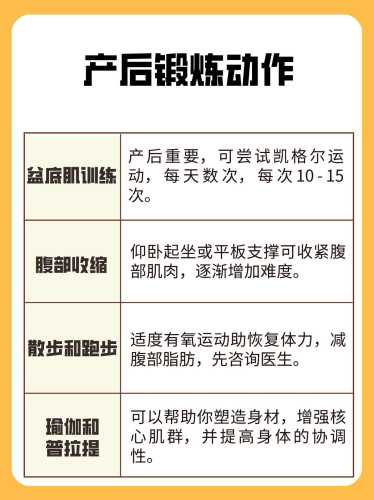 女人产后如何有效塑形-第1张图片