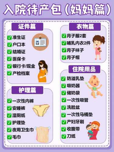 男子待产包需要准备什么-第1张图片
