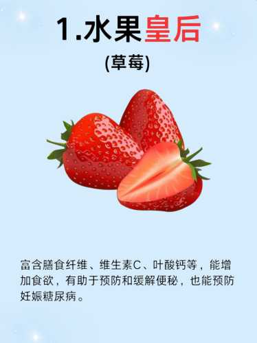 备孕女性能多吃草莓吗-第1张图片