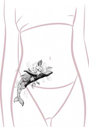 如何遮盖剖腹产肚子纹身-第1张图片