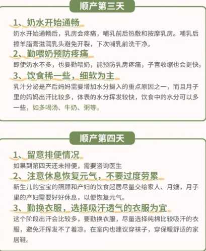 顺产后如何护理注意事项-第1张图片