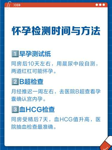 第几天能测出是否怀孕-第1张图片