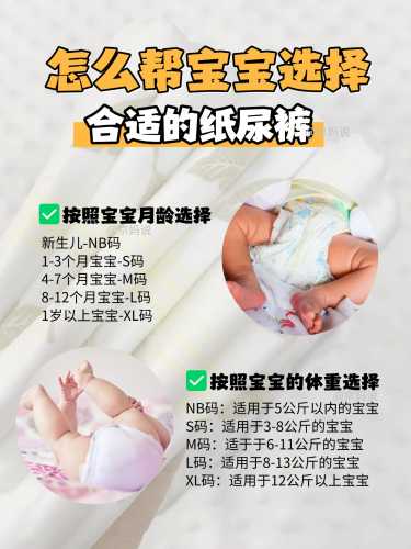 纸尿裤腰贴数字有何含义-第1张图片