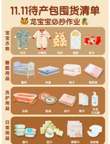 7月待产包婴儿需要准备什么-第1张图片