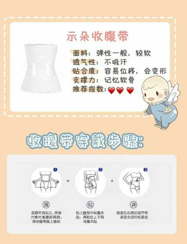 产后收腹带如何正确使用-第1张图片