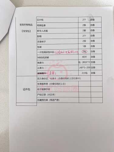 待产包中的食谱图片有哪些-第1张图片