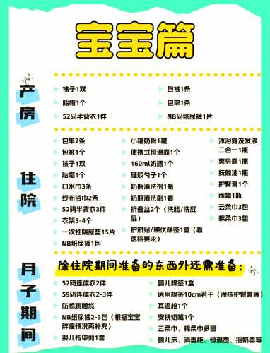 孕妇待产包如何购买-第1张图片